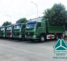 Xe Ben Howo 3 Chân Thùng HYUNDAI