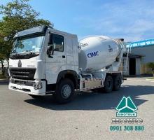XE BỒN TRỘN BÊ TÔNG HOWO 12 KHỐI